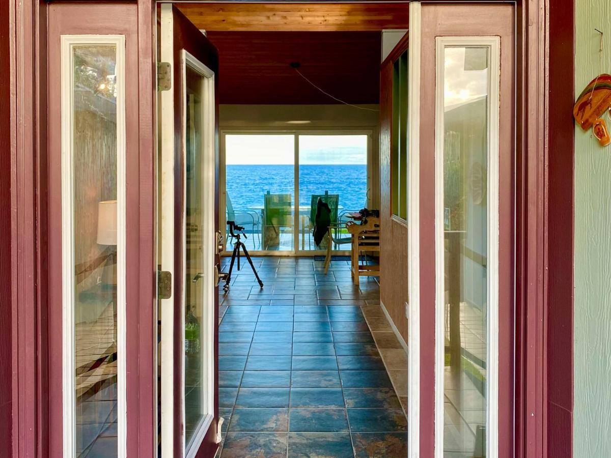 Direct Oceanfront, Big Island Home Keaau Eksteriør bilde