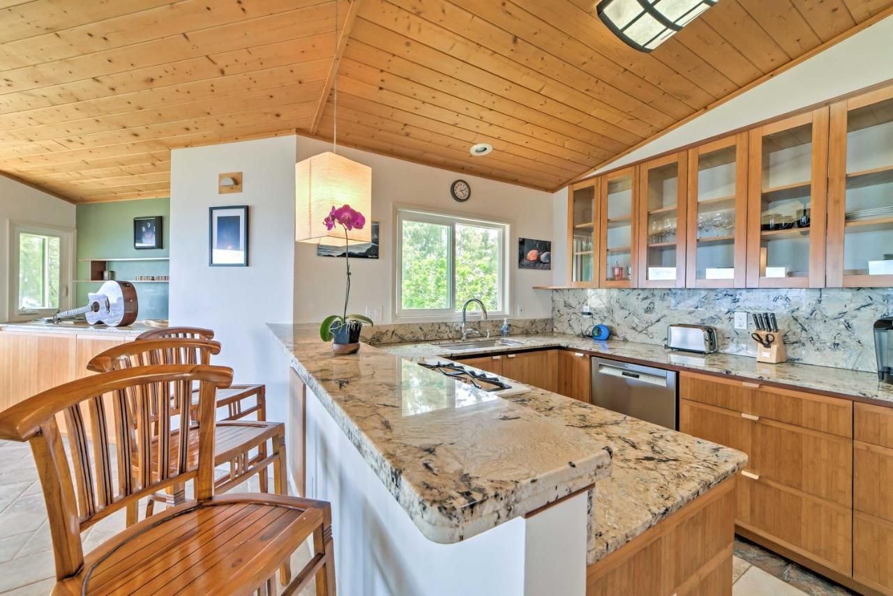 Direct Oceanfront, Big Island Home Keaau Eksteriør bilde