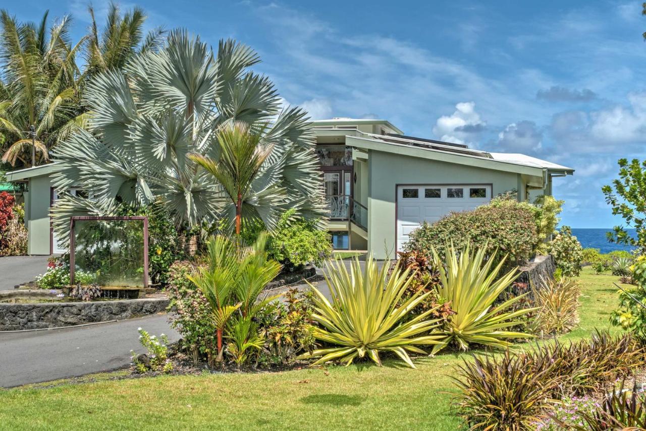 Direct Oceanfront, Big Island Home Keaau Eksteriør bilde